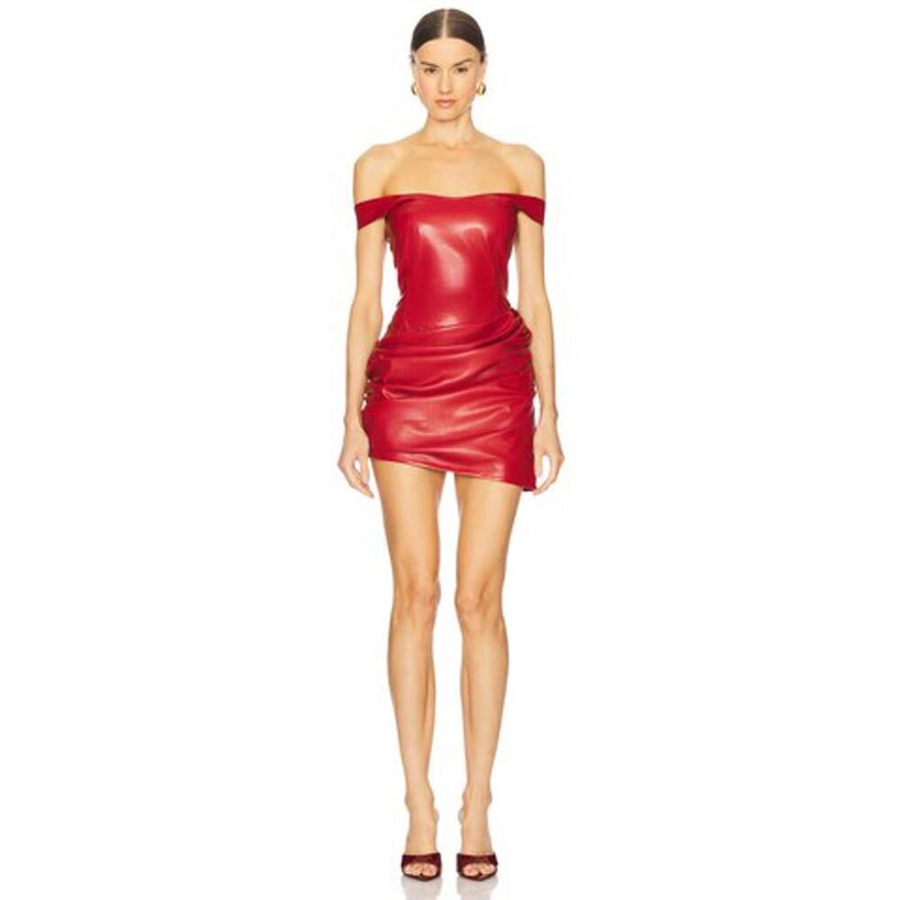 LAMARQUE Emerson Dress in Ruby Red